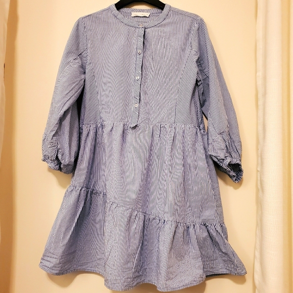 Zara Other - Zara girls long sleeve Striped dress - 13/14